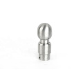 Santhai Stain Polished Sanitary Stainless Steel Clip On Elliptical  Head Spray Bolted Rotary Cleaning Ball